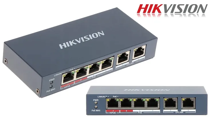 switch-poe-ds-3e0106hp-e-6-portowy-hikvision-kod-producenta-ds-3e0106hp-e-liczba-portow-6