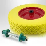 kolo-do-taczki-400-mm-zolte-stan-nowy