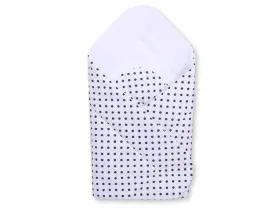 rozek-miekki-bialy-w-czarne-groszki