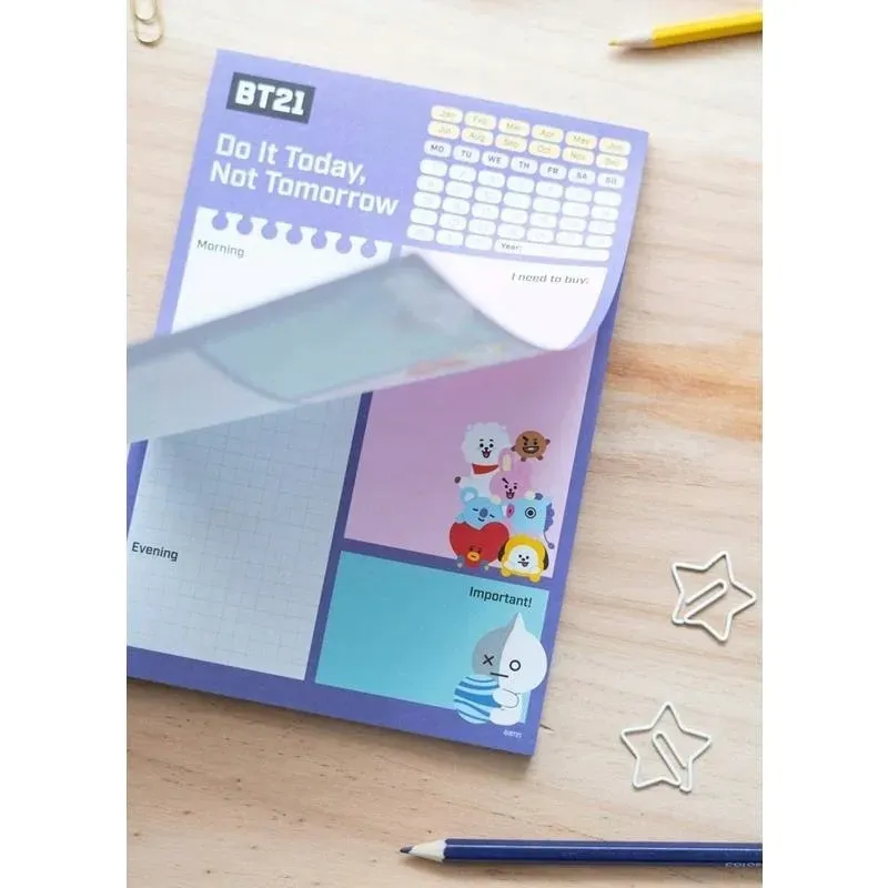 line-friends-bt21-planner-dzienny-a5