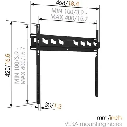 vogels-or-wall-mount-or-ma3000-a-or-fixed-or-32-55-or-maximum-weig-standard-vesa-100-x-100-200-x-100-200-x-200-200-x-300-300-x-200-300-x-300-400-x-200-400-x-400