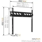 vogels-or-wall-mount-or-ma3000-a-or-fixed-or-32-55-or-maximum-weig-standard-vesa-100-x-100-200-x-100-200-x-200-200-x-300-300-x-200-300-x-300-400-x-200-400-x-400
