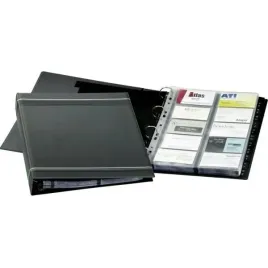 wizytownik-durable-visifix-a4-album-na-400-wizytowek-grafitowy