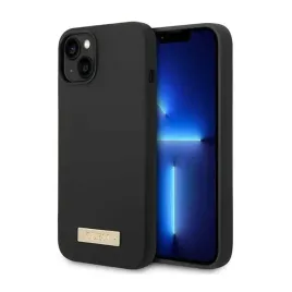 guess-silicone-logo-plate-magsafe-etui-iphone-14-plus-czarny