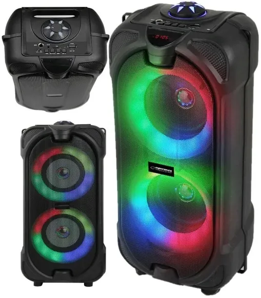 esperanza-glosnik-bluetooth-fm-led-rgb-rythm-ep157-kolor-czarny