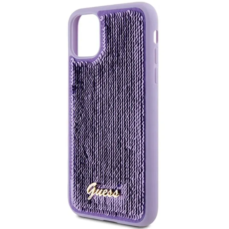 guess-sequin-script-metal-etui-iphone-11-fioletowy-stan-nowy