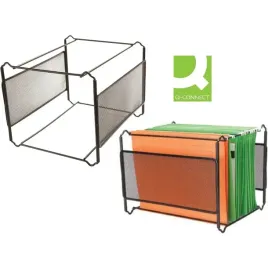 stojak-na-teczki-zawieszane-q-connect-metalowy-czarny