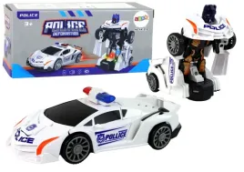 samochod-robot-policja-bialy-2w1-transformacja