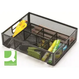 organizer-na-biurko-q-connect-metalowy-czarny