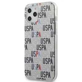 us-polo-assn-logo-mania-etui-iphone-12-pro-max-bialy