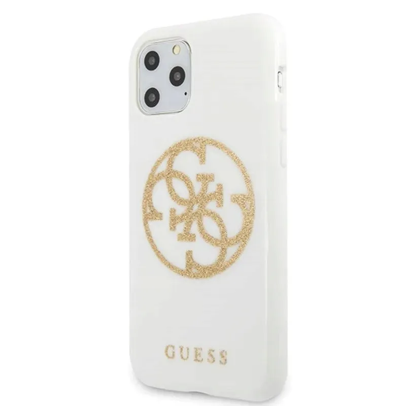 guess-circle-glitter-4g-etui-iphone-11-pro-max-bialy