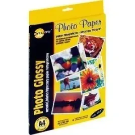 papier-foto-yellow-one-a4-230g-a20-blyszczacy-4g2