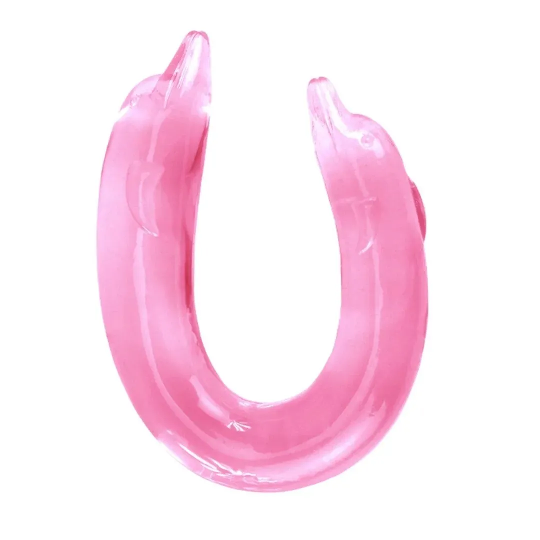 baile-double-dolphin-bendable-pink-stan-nowy