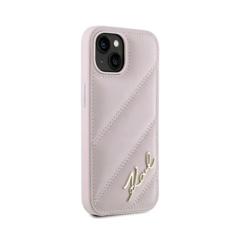 karl-lagerfeld-diagonal-quilted-script-etui-iphone-15-plus-14-plus-roz