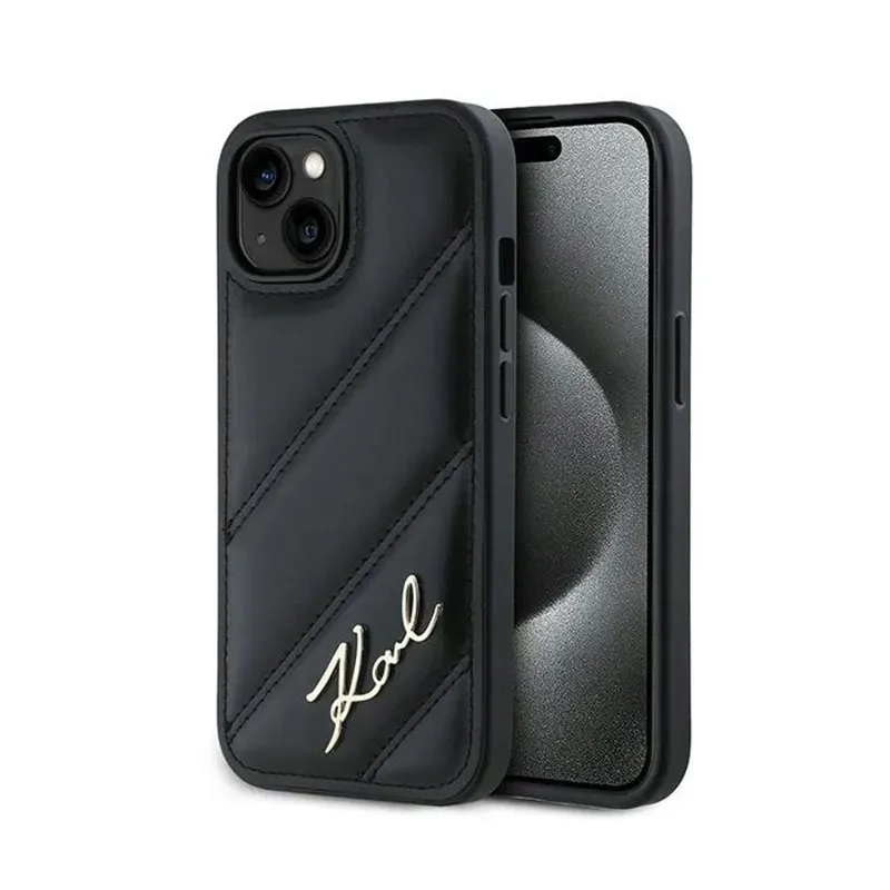 karl-lagerfeld-diagonal-quilted-script-etui-iphone-15-14-13-czarny