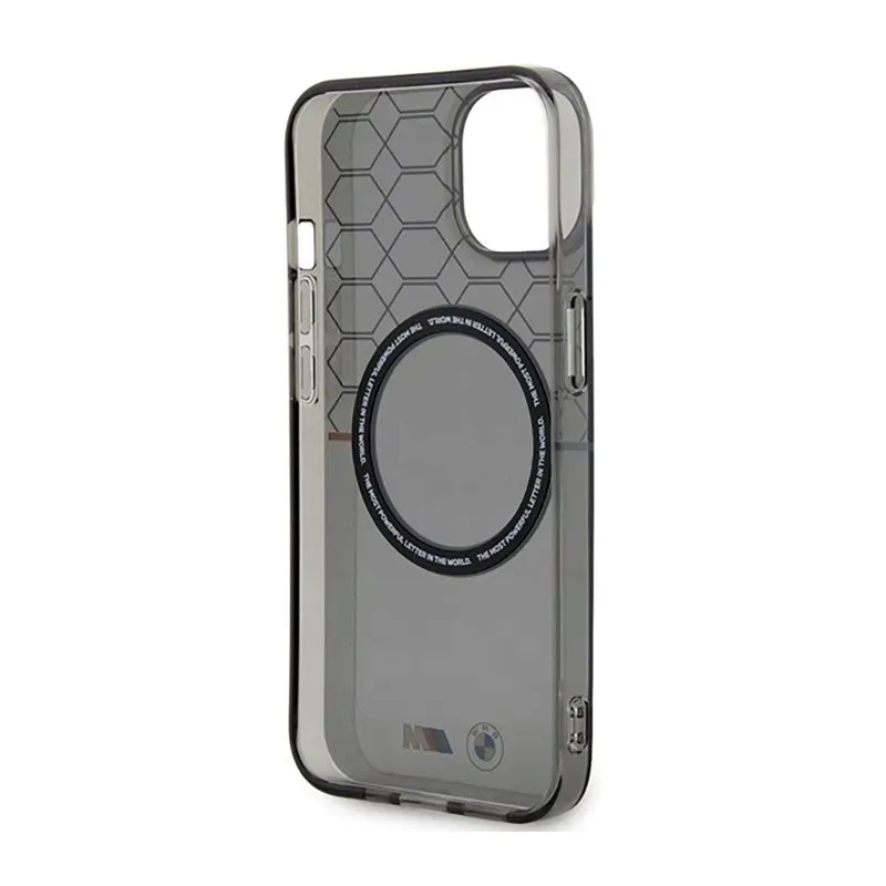 bmw-pattern-magsafe-etui-iphone-14-szary-stan-nowy