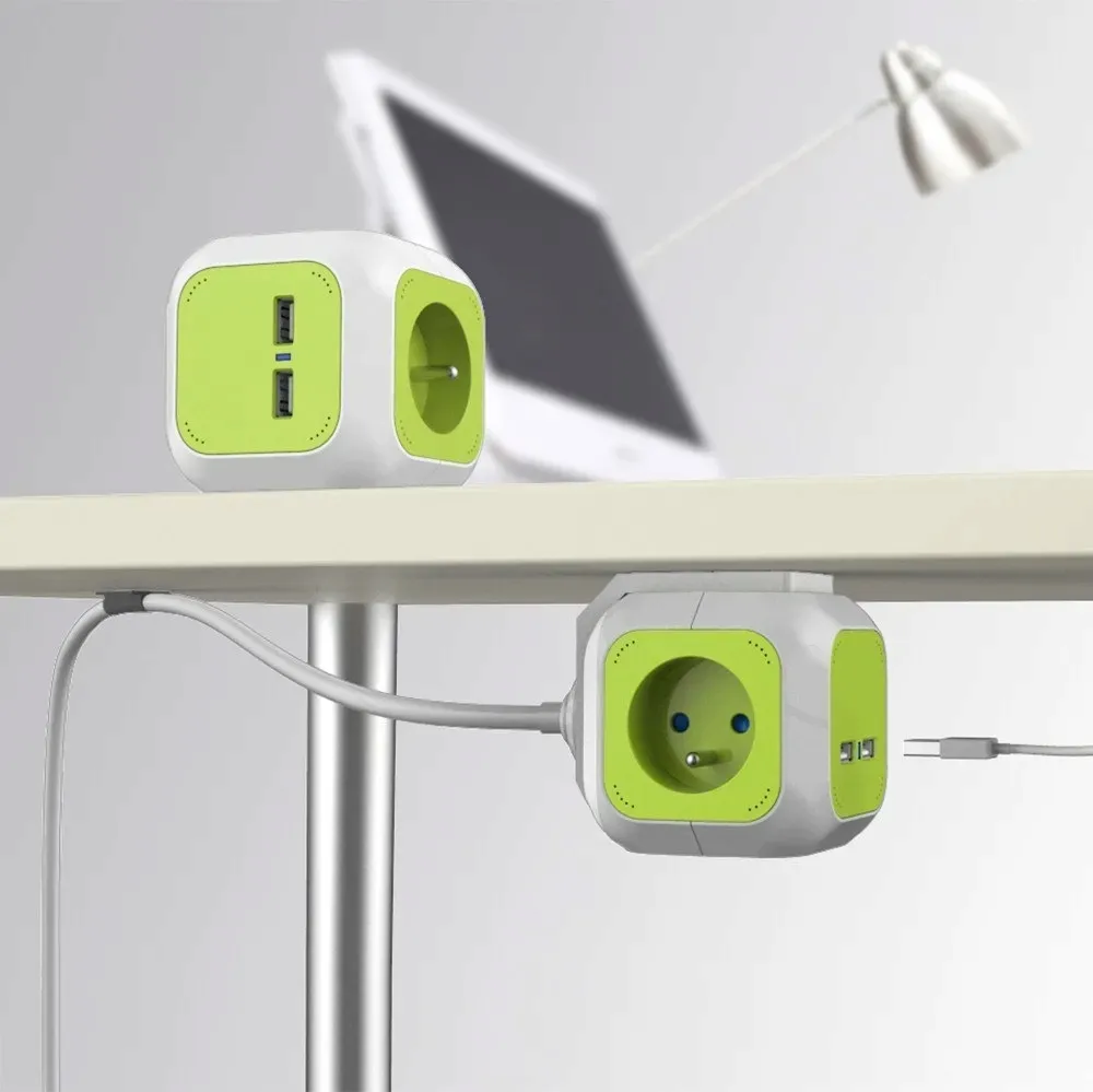 magiccube-poczworne-gniazdko-pradowe-greenblue-2