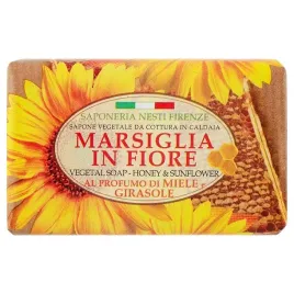 naturalne-mydlo-w-kostce-miod-i-slonecznik-nesti-marsiglia-in-fiore-125g