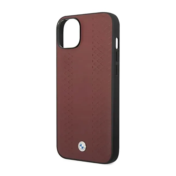 bmw-leather-diamond-pattern-etui-iphone-14-burgundowy-rozszerzenie-podstawka