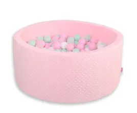 suchy-basen-minky-h-40-cm-z-pilkami-200szt-rozowy