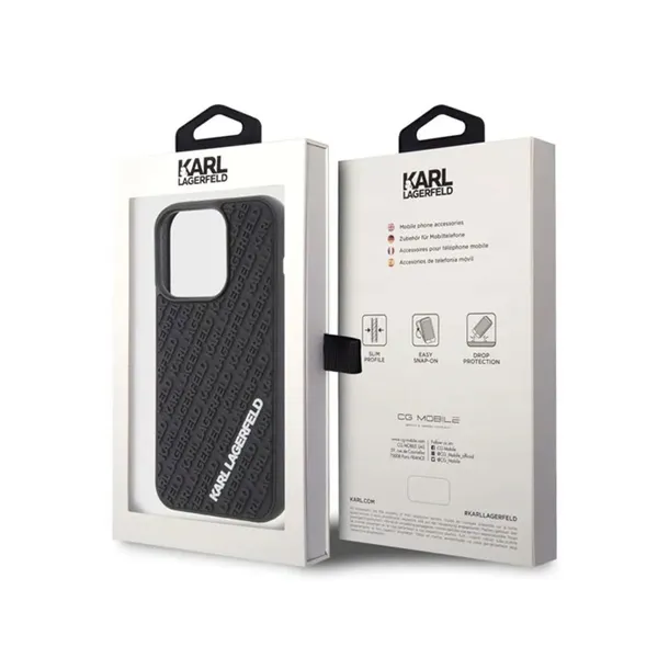 karl-lagerfeld-3d-rubber-multi-logo-etui-iphone-15-pro-czarny-zalaczone-wyposazenie-folia-ochronna