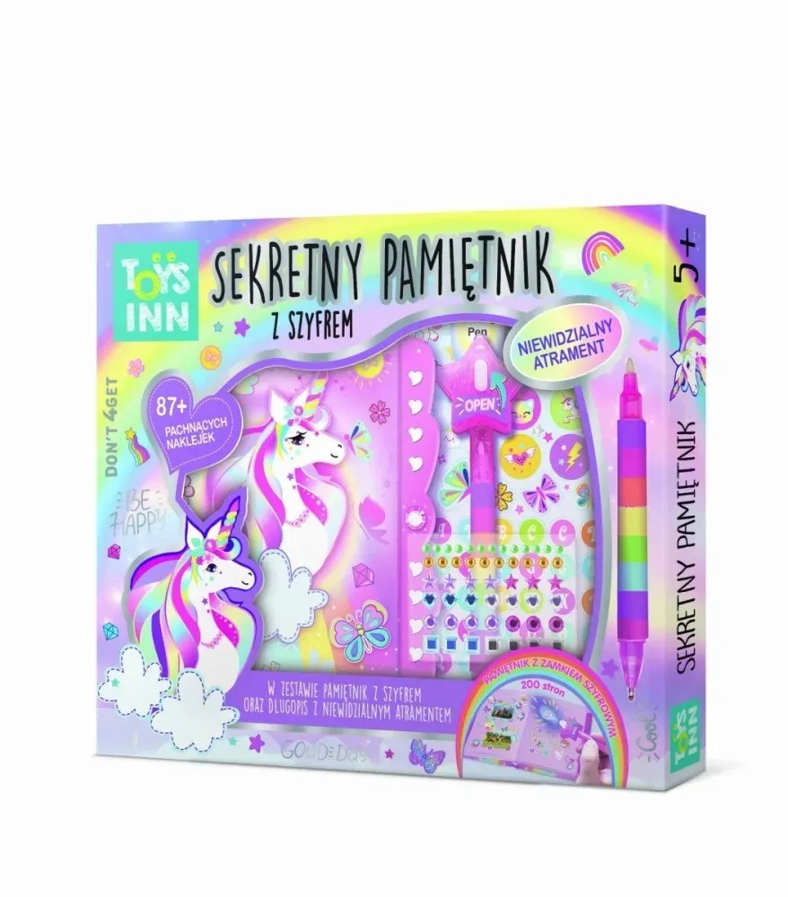 pamietnik-secret-message-jednorozec
