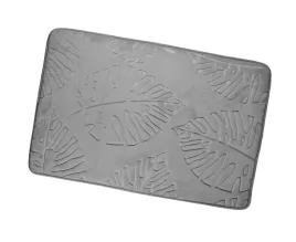 dywanik-lazienkowy-50x80cm-z-mikrofibry-szary-wytlaczany-liscie