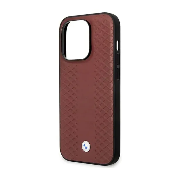 bmw-leather-diamond-pattern-etui-iphone-14-pro-burgundowy-rozszerzenie-podstawka