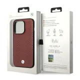 bmw-leather-diamond-pattern-etui-iphone-14-pro-burgundowy-zalaczone-wyposazenie-szklo-hartowane