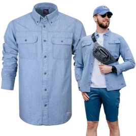 koszula-meska-jeansowa-z-dlugim-rekawem-regular-fit-bawelniana-pako-jeans