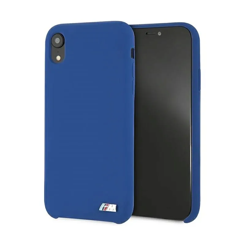 bmw-silicone-m-collection-etui-iphone-xr-niebieski