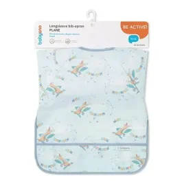 babyono-sliniak-z-dlugim-rekawkiem-fartuszek-z-rekawkiem-plane-6m