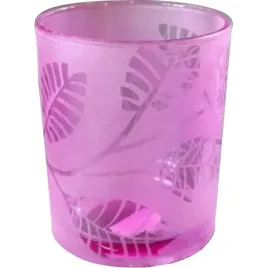 maly-rozowy-swiecznik-ozdobny-z-liscmi-dekoracja-na-stol-lub-do-wnetrza