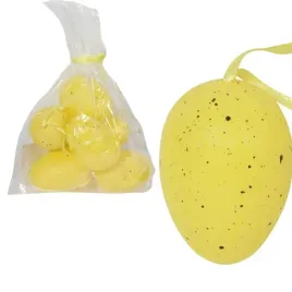 jajka-plastikowe-nakrapiane-zawieszki-zestaw-6-sztuk-zolte-wielkanoc