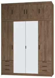 szafa-otylia-4d-6s-lustro-dab-lefkas-nadstawka