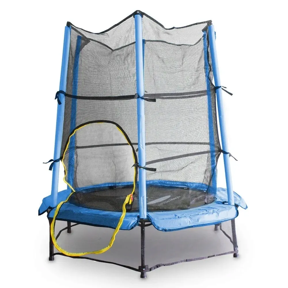trampolina-dla-dzieci-140cm-niebieska