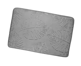 dywanik-lazienkowy-50x80cm-z-mikrofibry-szary-wytlaczany-liscie