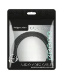 kabel-jack-3-5-wtyk-stereo-2rca-1m-krugerandmatz-basic-stan-nowy