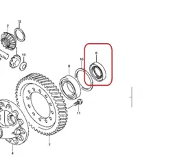 uszczelniacz-polosi-przod-lewy-suzuki-kizashi-2743254la0-27432-54la0