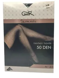 gatta-rajstopy-moments-fantasy-tights-no31-50-den-rozmiar-3m-nero-wzorzyste