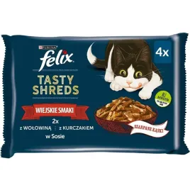 felix-tasty-shreds-z-wolowina-i-kurczakiem-mokra-karma-dla-kota-4x-80g