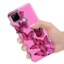 etui-do-realme-c15-obudowa-case-pink-rebel-dziewczece-mlodziezowe-top-wzory