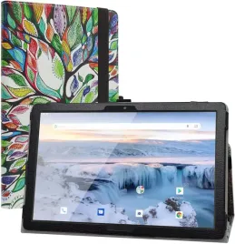 etui-zamykane-tablet-archos-t101-4g-biale-kolorowe-drezwo-z-gumka-zamykane