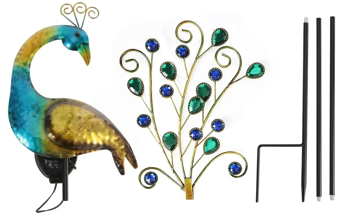 lampa-solarna-led-paw-wbijana-ogrodowa-ozdobny-dekoracyjna-ptak-multikolor-stan-nowy