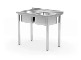 stol-gastronomiczny-z-2-zlewami-skrecany-100x60x85cm-z-rantem