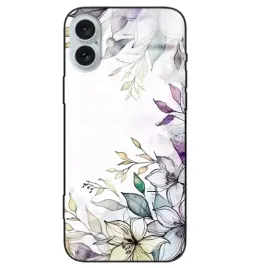 etui-glass-black-do-iphone-16-plus-kwiatowy-roslinny-tropikany-pattern-wz