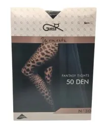 gatta-rajstopy-moments-fantasy-tights-no30-50-den-rozmiar-2s-nero-wzorzyste