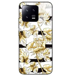 etui-glass-black-do-xiaomi-13-pro-kwiatowy-roslinny-tropikany-wiele-wzorow