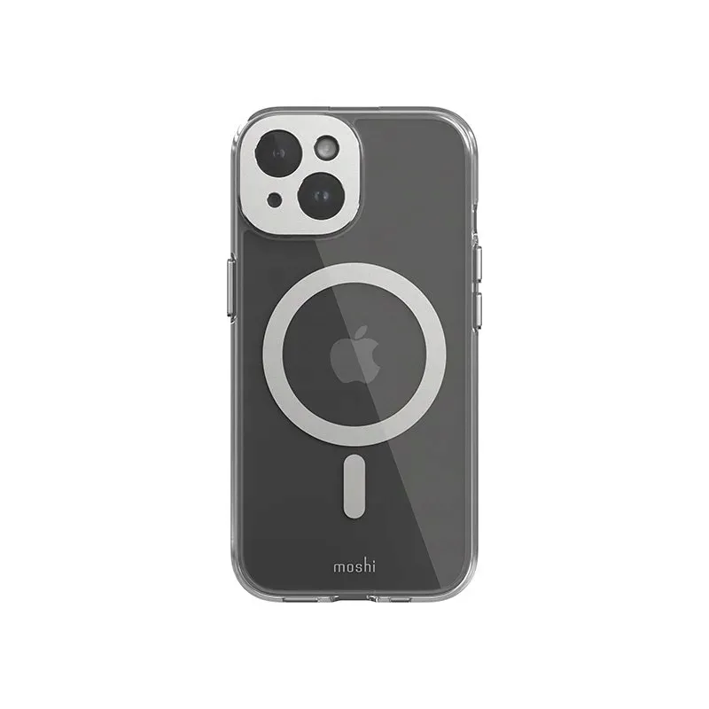 moshi-iglaze-magsafe-etui-iphone-15-luna-silver
