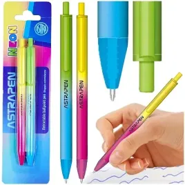 dlugopis-automatyczny-niebieski-astra-gradient-neon-soft-touch-0-7mm-2-szt